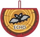 Crest Badge: Beaver Scout – Echo-Themed Emblem 1