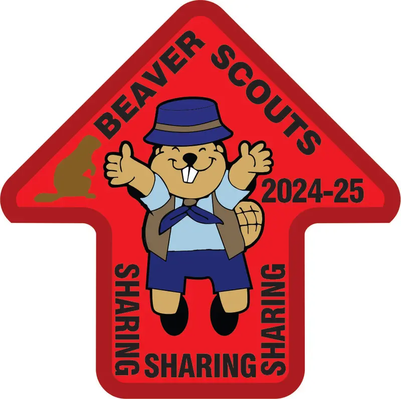 Crest Beaver Arrow Badge 2024–2025 1