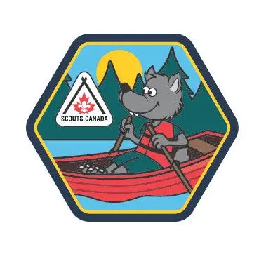 Crest Cub Canoeing Skill Patch 1