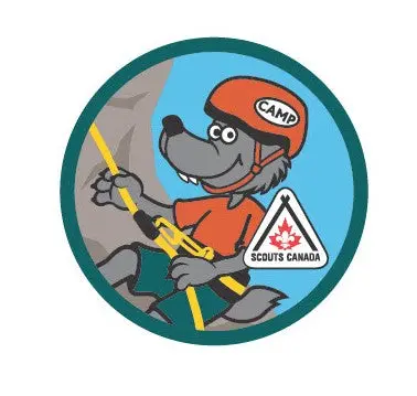 Crest Cub Climbing Achievement Badge 1