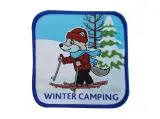 Crest: Cub Skiing Winter Camping Badge 1