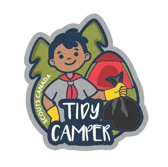 Crest Tidy Camp Patch For Scouts 1