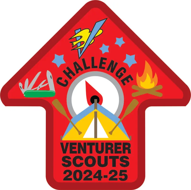 Crest Venturer Arrow Badge 2024–2025 1