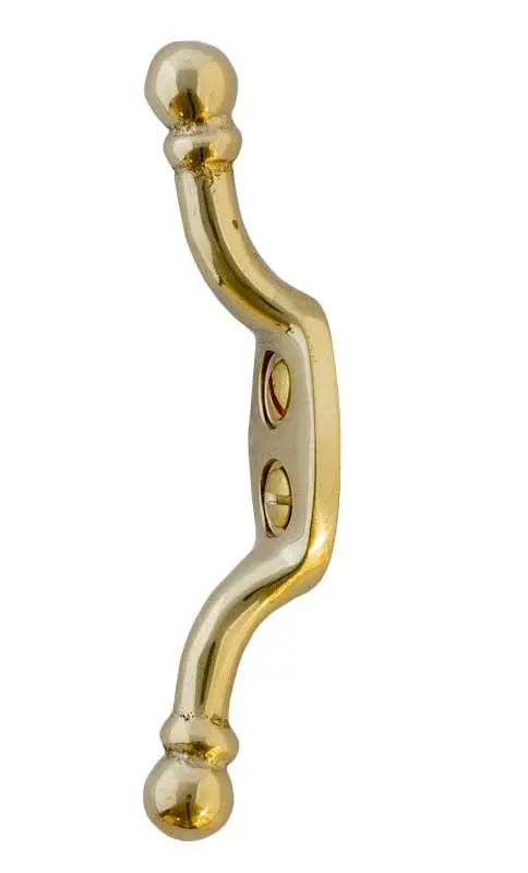 Curtain Hook For Rods – Polished Brass Finish 1