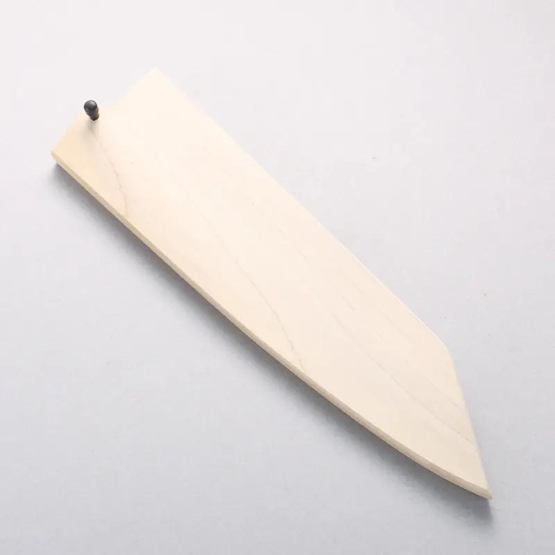 Custom Magnolia Saya Sheath For Kiritsuke Or Gyuto Knives – 190Mm With Plywood Pin 1