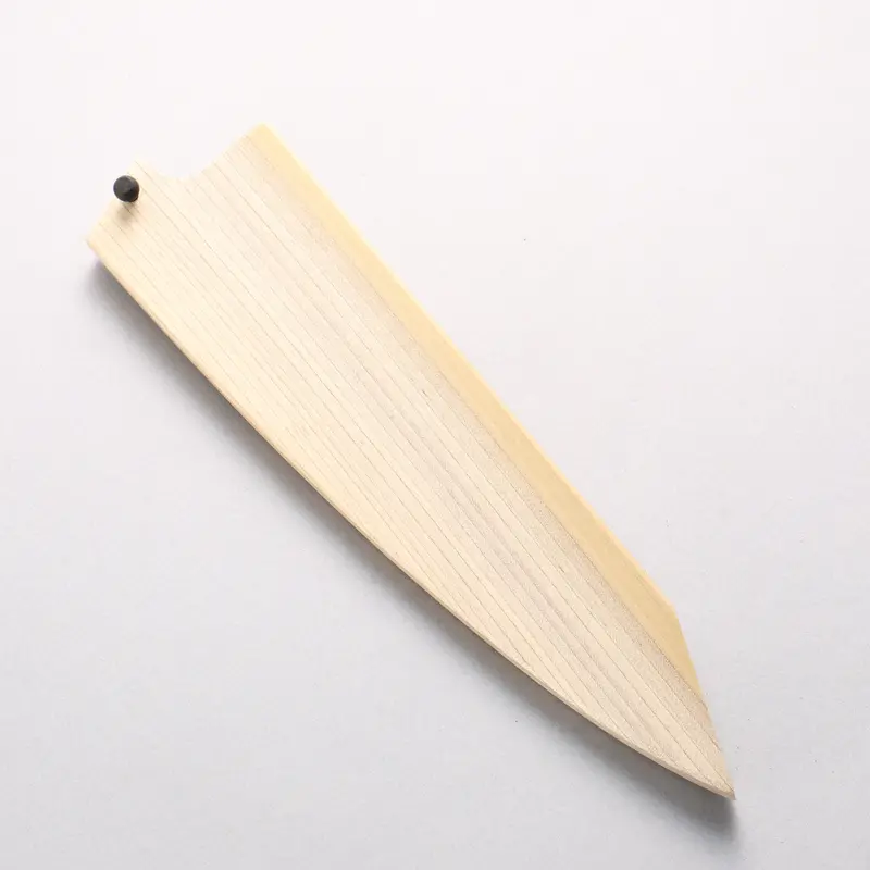 Custom Magnolia Sheath For 210Mm Kiritsuke Gyuto – Fitted With Plywood Pin 1