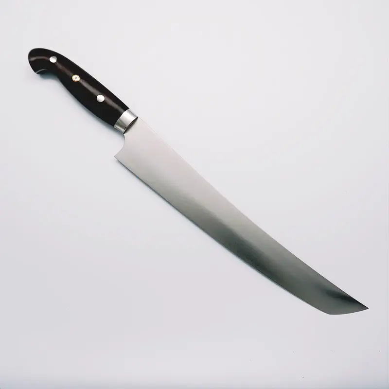 Daishi Mukamura Hap40 Sujihiki – 240Mm Satin Finish With Ironwood Handle 1