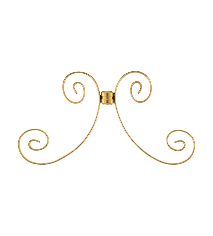Decorative Arm Bracket – M13 Solid Brass Mounting Bracket 1