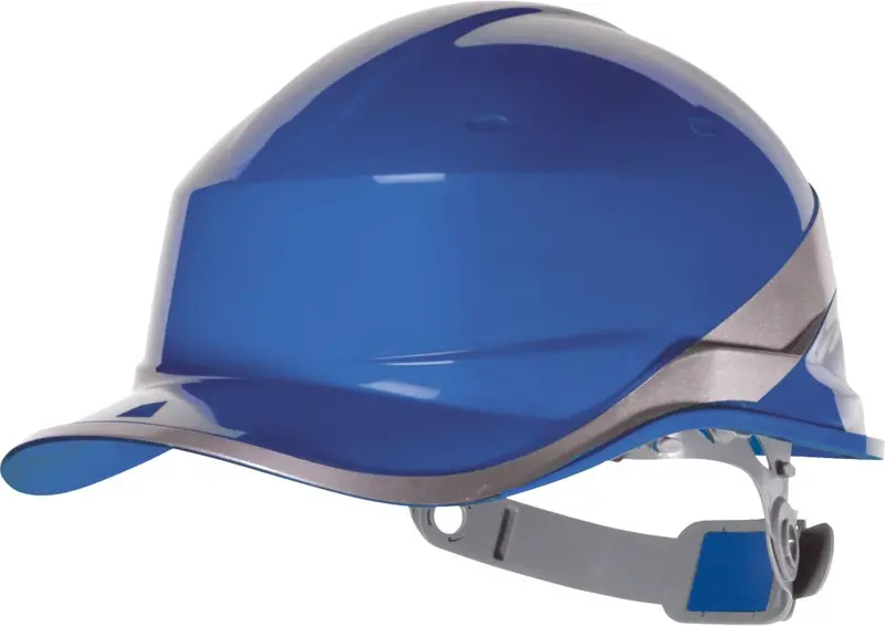 Delta Plus Diamond V Push-Button Safety Helmet – Blue 1