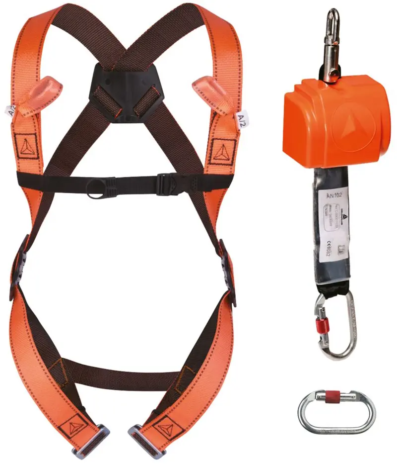 Delta Plus Elara140 2.5-Metre Self-Retracting Fall Arrest Kit 1