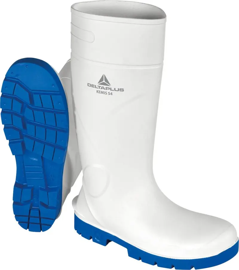 Delta Plus Kemiss4Bc S4 White Safety Wellington Boots – Size 42 1