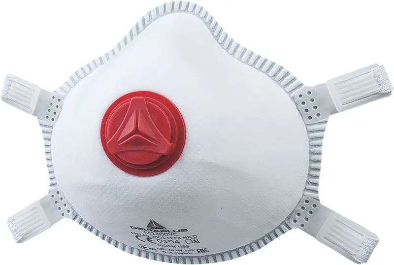 Delta Plus M1300Vc Valved Disposable Masks – P3 Protection, 5-Unit Pack 1