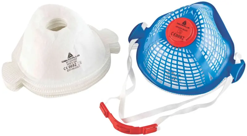 Delta Plus Spider Mask Reusable Particulate Respirator – P3 Protection, 5-Filter Kit 1