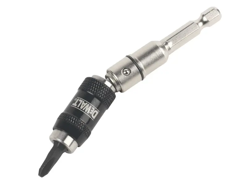 Dewalt 14-Inch Pivoting Hex Impact Driver Bit Holder – 86Mm Length 1