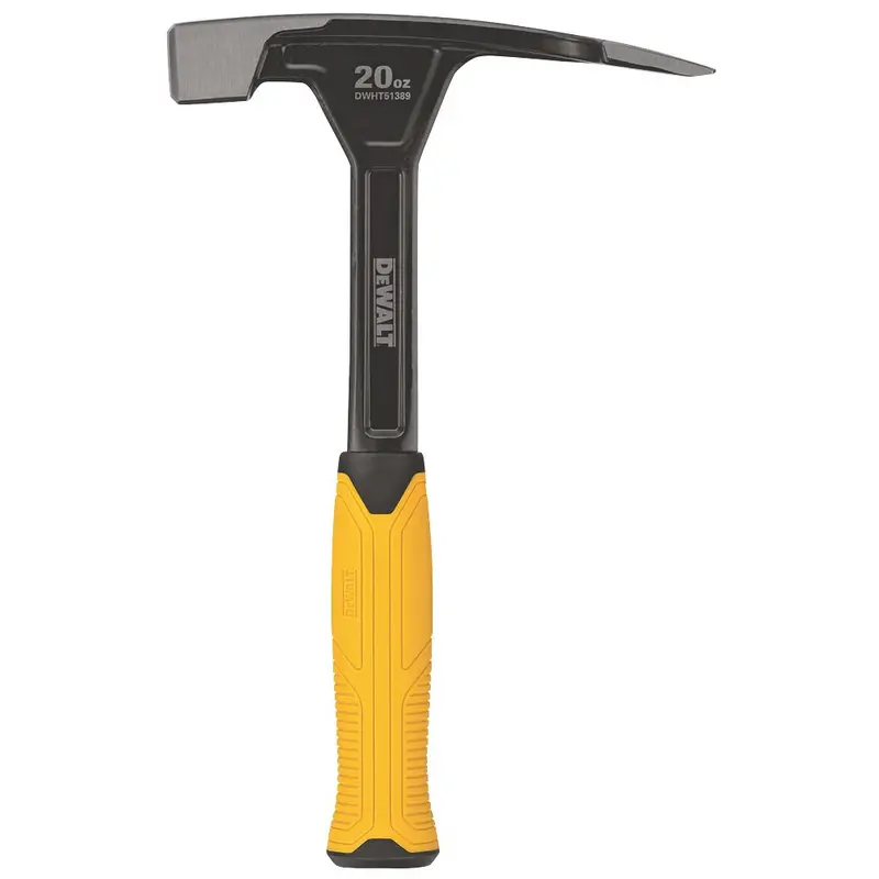 Dewalt 20 Oz Bricklayer’S Hammer – Masonry-Focused Double-Face Striking Tool 1