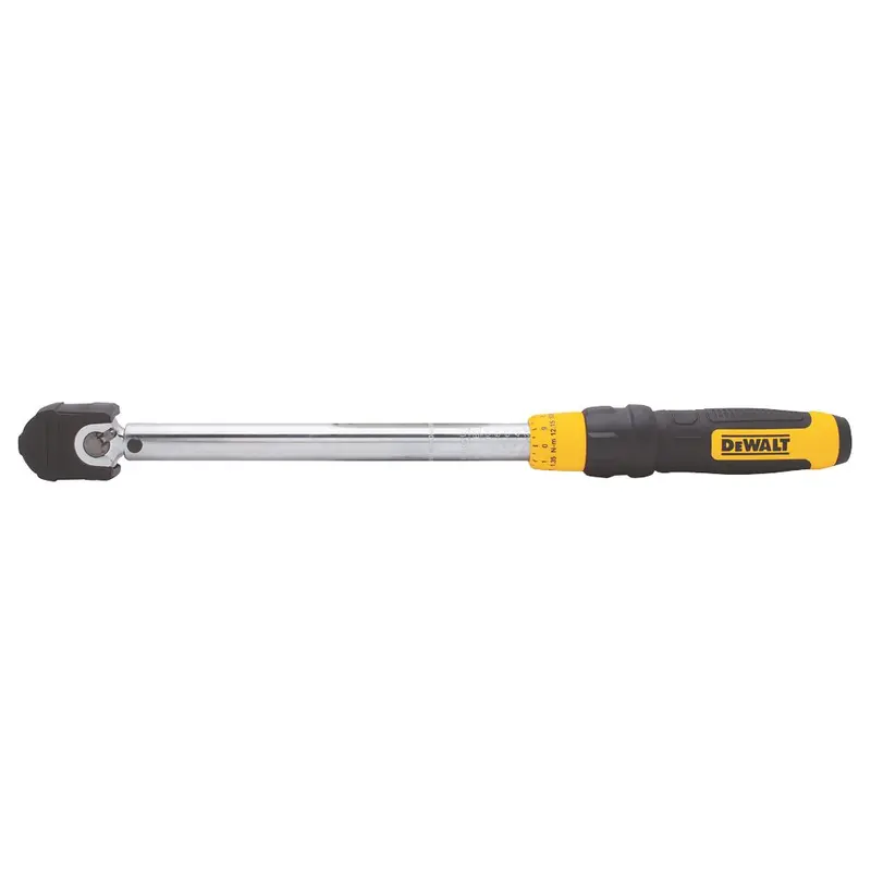 Dewalt 38–20 Inch Dual-Scale Torque Wrench – Wide-Range Calibration Tool 1