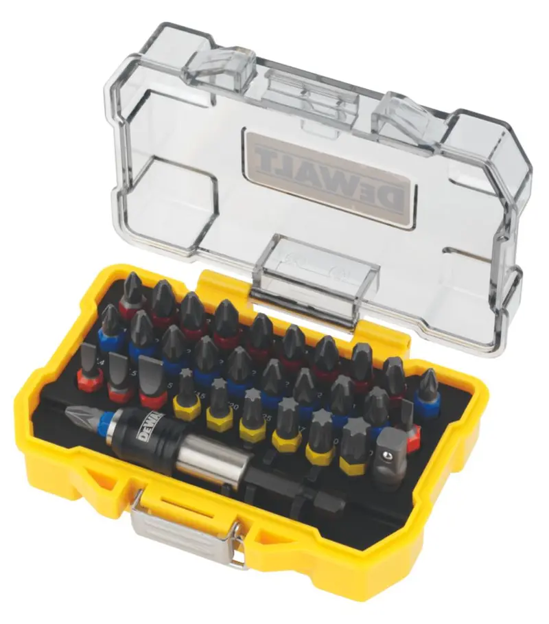 Dewalt 6.35Mm Hex Shank 32-Piece Screwdriver Bit Set 1
