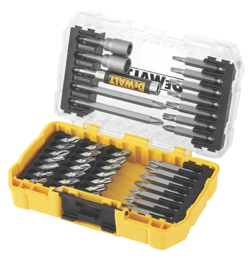 Dewalt 6.35Mm Hex Shank 40-Piece Screwdriver Bit Kit 1