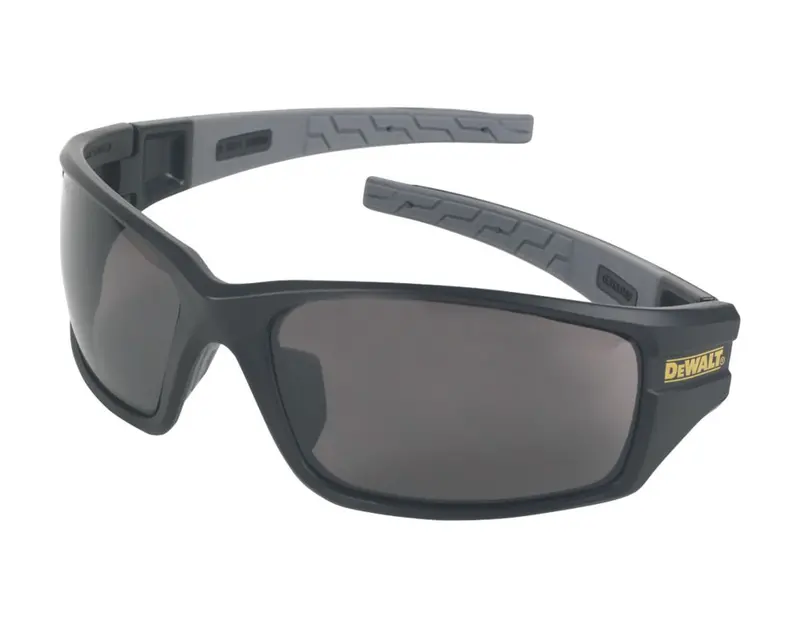 Dewalt Auger Safety Glasses – Smoke Lens For Reduced Glare 1