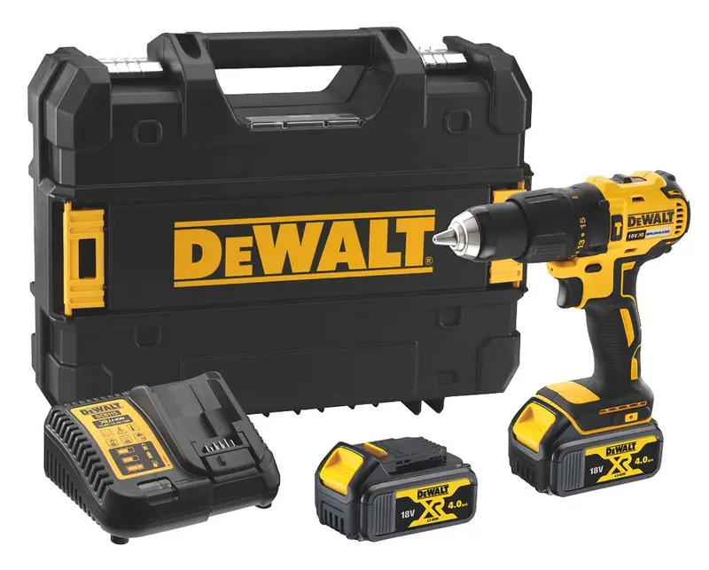 Dewalt Dcd778M2T-Qw 18V Xr Brushless Combi Drill Bundle – Two 4.0Ah Batteries 1