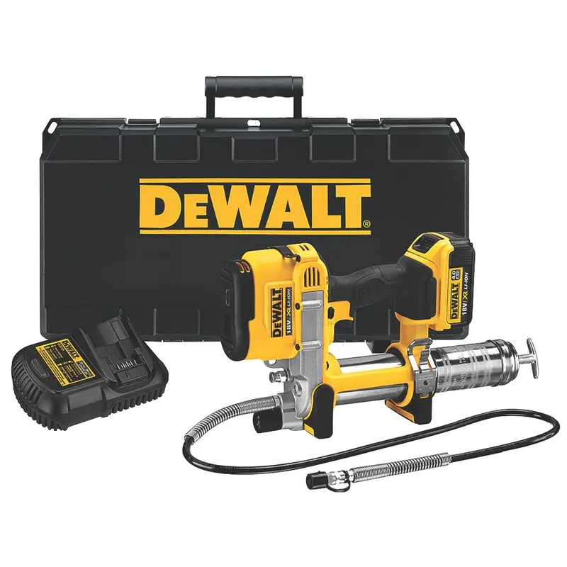 Dewalt Dcgg571M1-Qw 18V Xr Cordless Grease Gun With 4.0Ah Battery 1