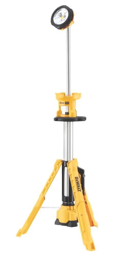 Dewalt Dcl079-Xj 18V Xr Cordless Led Tripod Light (2.2M Height, Tool-Only) 1