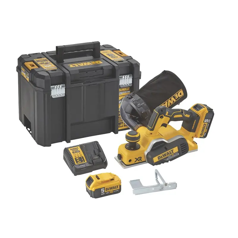 Dewalt Dcp580P2-Qw 18V Xr Brushless Planer With Two 5Ah Batteries 1