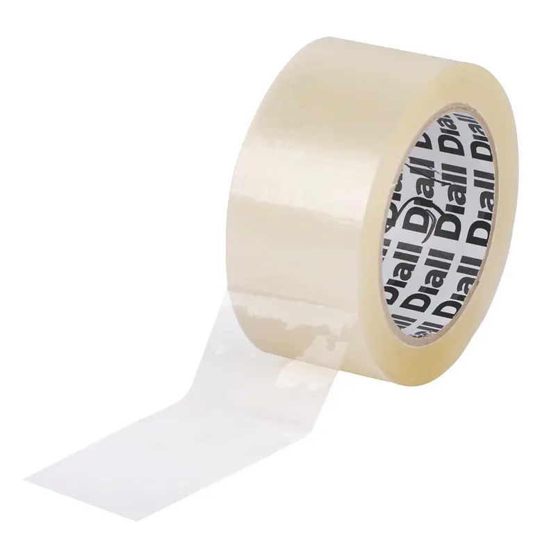Diall Clear Packaging Tape – 100M × 50Mm High-Tensile Sealing Roll 1