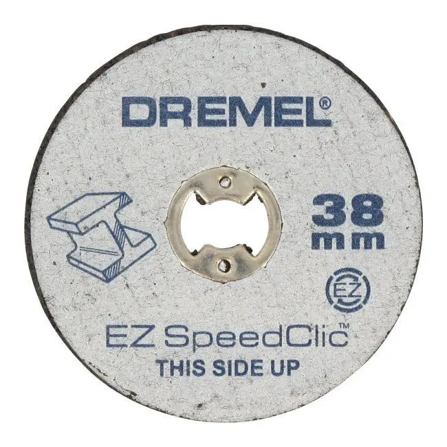 Dremel Ez Speedclic Cutting Discs – 38Mm (1.5") Diameter, Pack Of 12 1