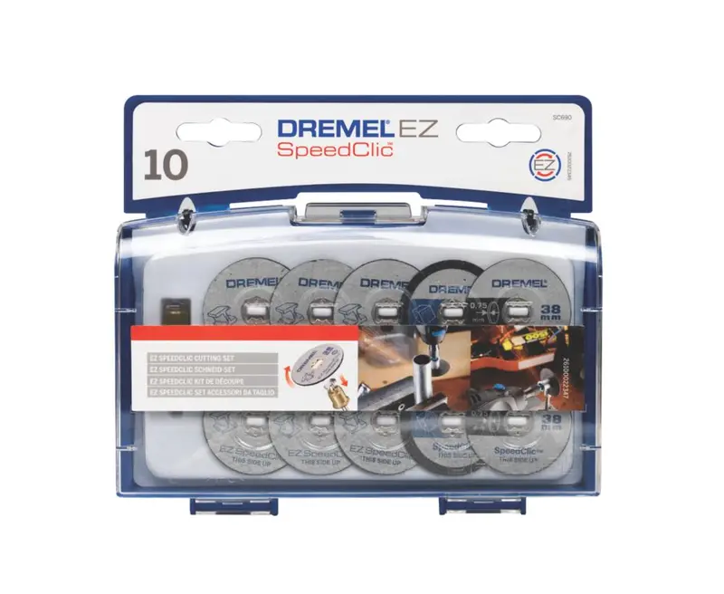 Dremel Sc690 Cutting Accessory Set – 10-Piece Assortment For Versatile Material Removal 1