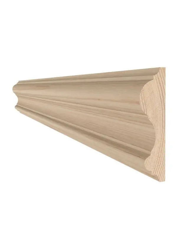Drottningholm Skirting Board – 85 Mm Height, Traditional Profile 1