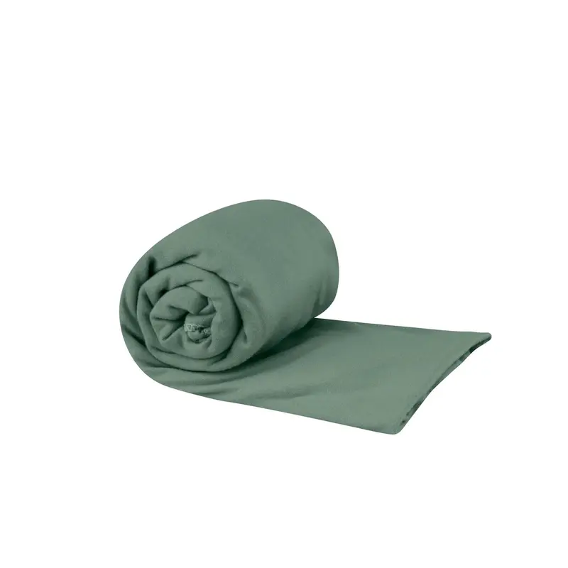 Drylite Medium Travel Towel – 20" × 40", Sage Green 1