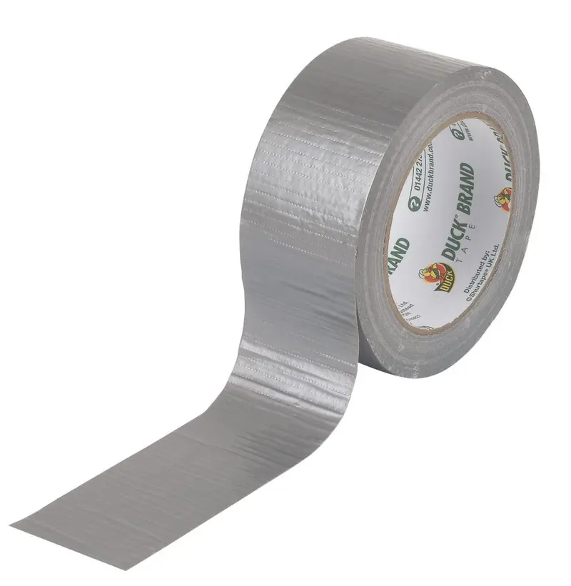 Duck Original Silver 50-Mesh Cloth Tape – 25M × 50Mm 1