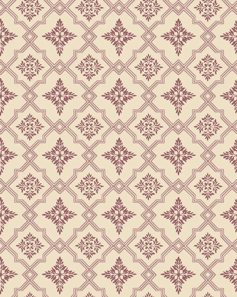 Duro Börsjö Wallpaper In Ruby Red 1