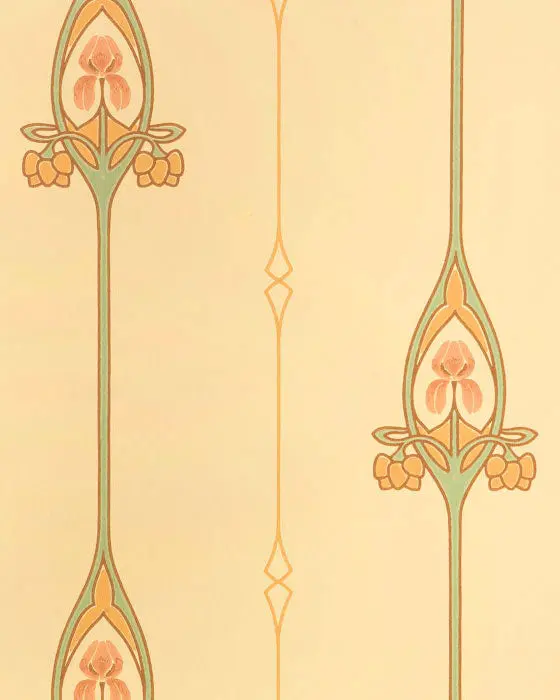 Duro Wallpaper – Old Grand Collection, Yellow Design 1