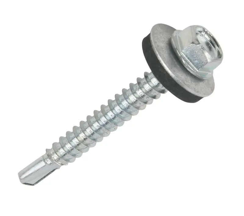 Easydrive Flange-Head Self-Drilling Screws With Integrated Washers – 5.5Mm × 38Mm (100-Pack) 1