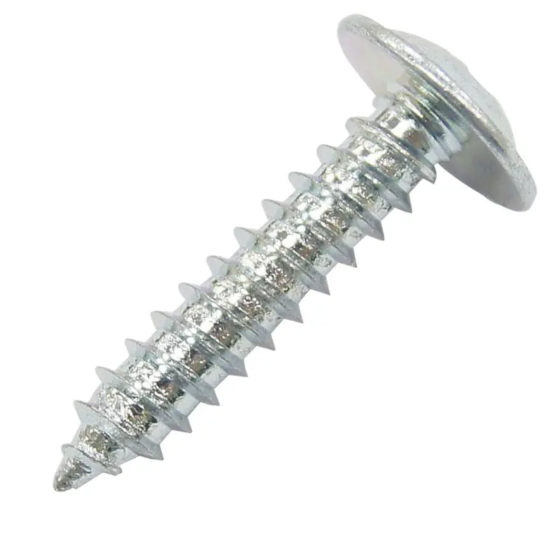 Easydrive Pz Drive Wafer-Head Self-Tapping Screws – #10 Gauge × 34 Inches (100-Pack) 1