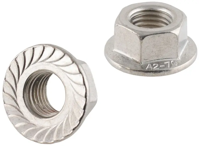 Easyfix A2 Stainless Steel Flange Head Nut – M16, 50-Piece Pack 1