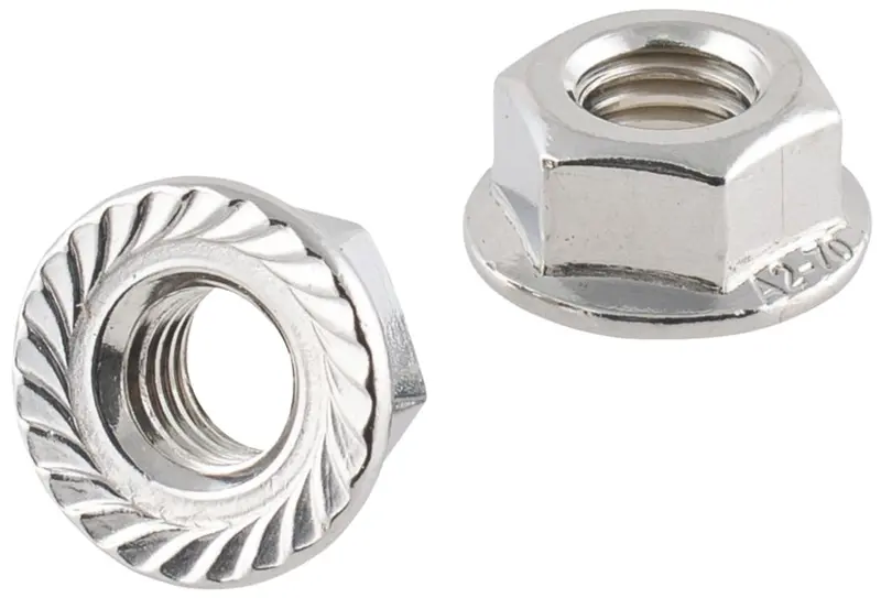 Easyfix A2 Stainless Steel Flange Nuts M8 – 100-Pack 1