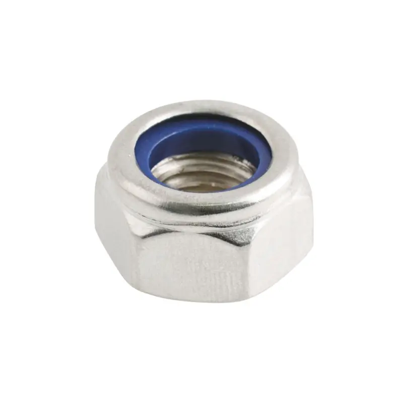 Easyfix A2 Stainless Steel M12 Nylon Lock Nuts (100-Pack) 1