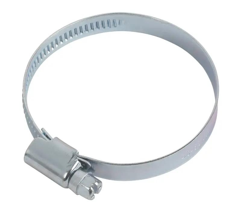 Easyfix Blue Zinc-Plated Hose Clamps – 40–60 Mm Diameter, 10-Pack 1