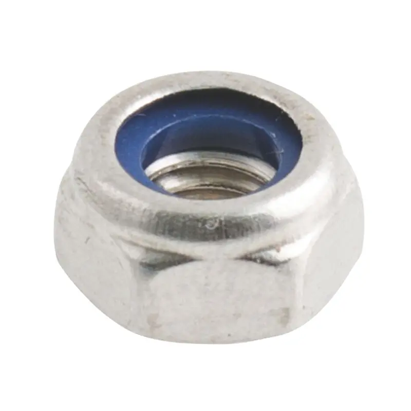 Easyfix M6 A2 Stainless Steel Nylon Lock Nuts – 100-Pack 1