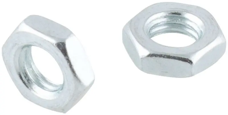 Easyfix M6 Carbon Steel Hex Flat Nuts – 100-Pack 1
