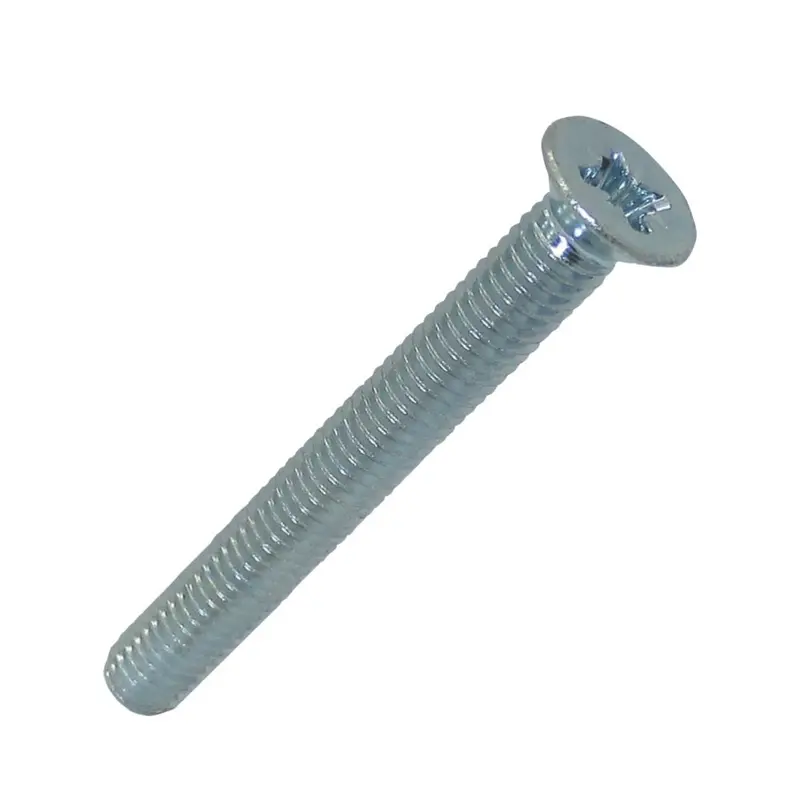 Easyfix M6 X 50Mm Bright Zinc Countersunk Machine Screws – 25-Pack 1
