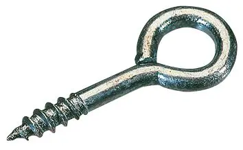 Easyfix Zinc-Plated Screw Eyes – 6 Gauge, 30Mm Length, 10-Pack 1