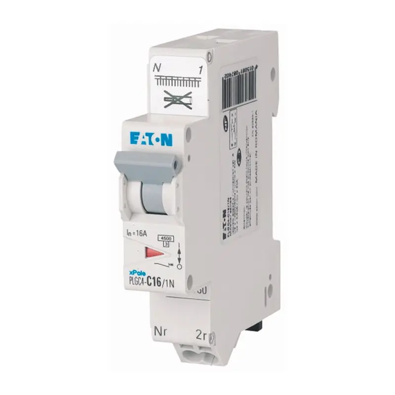 Eaton 16A Type C 2-Pole Auto-Reset Circuit Breaker 1