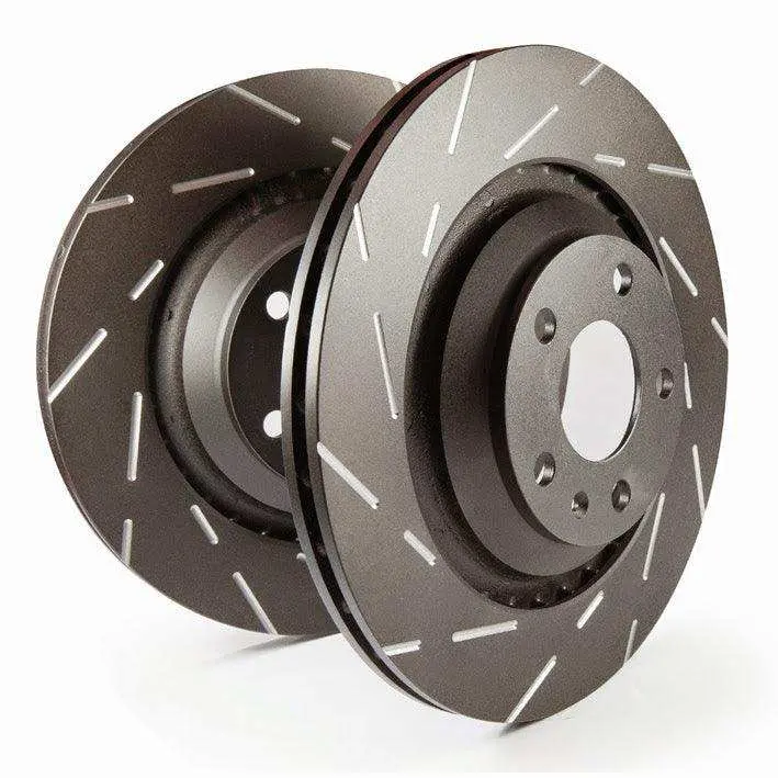 Ebc Usr7626 Slotted Brake Rotors – Precision-Cut Narrow Slots Reduce Wind Noise 1