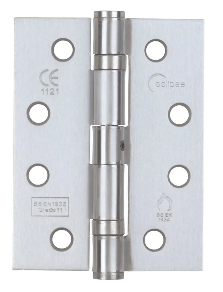 Eclipse Grade 11 Fire-Rated Ball Bearing Hinges – 102Mm × 76Mm (3-Pack) 1