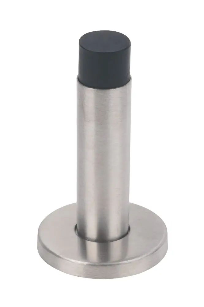 Eclipse Satin Stainless Steel Cylinder Projection Door Stop – 20Mm × 85Mm 1