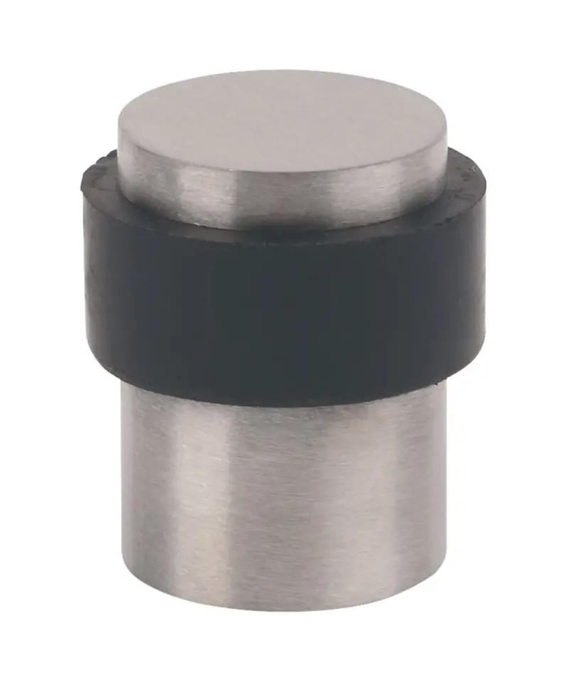 Eclipse Satin Stainless Steel Round Door Stop – 30Mm × 41Mm 1